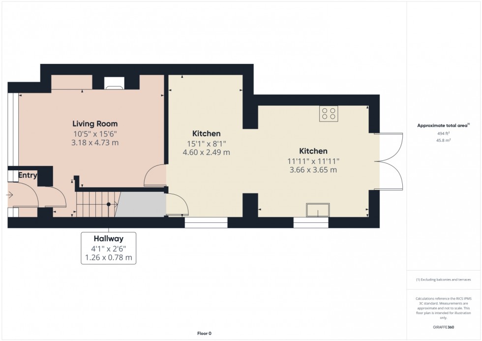 Floorplan for Ashurst Road, Standish, Wigan, WN6 0SD