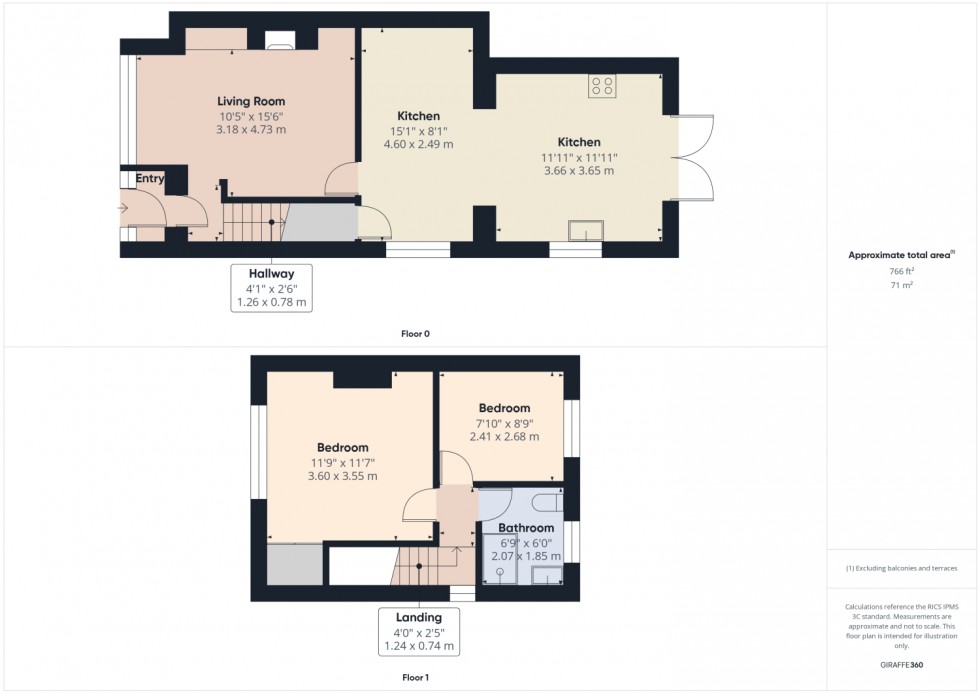Floorplan for Ashurst Road, Standish, Wigan, WN6 0SD