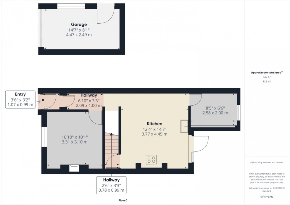 Floorplan for Heaton Street, Standish, Wigan, WN6 0DA