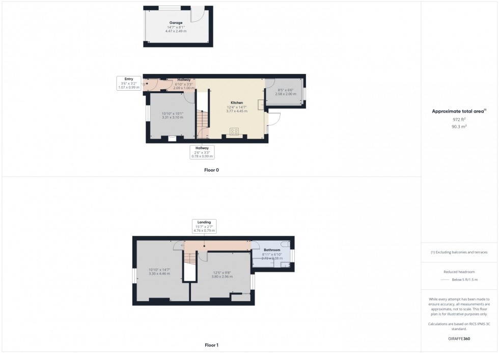 Floorplan for Heaton Street, Standish, Wigan, WN6 0DA