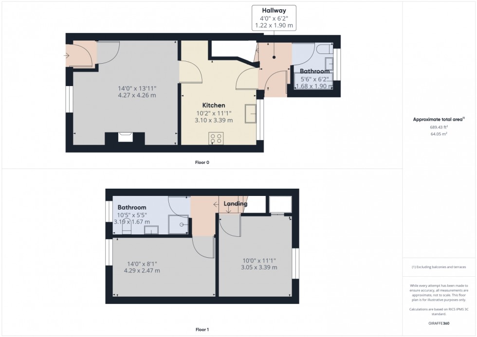 Floorplan for Preston Road, Standish, Wigan, WN6 0JH