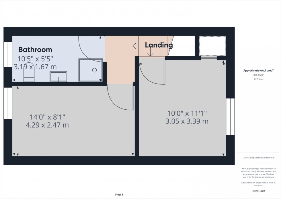 Floorplan for Preston Road, Standish, Wigan, WN6 0JH
